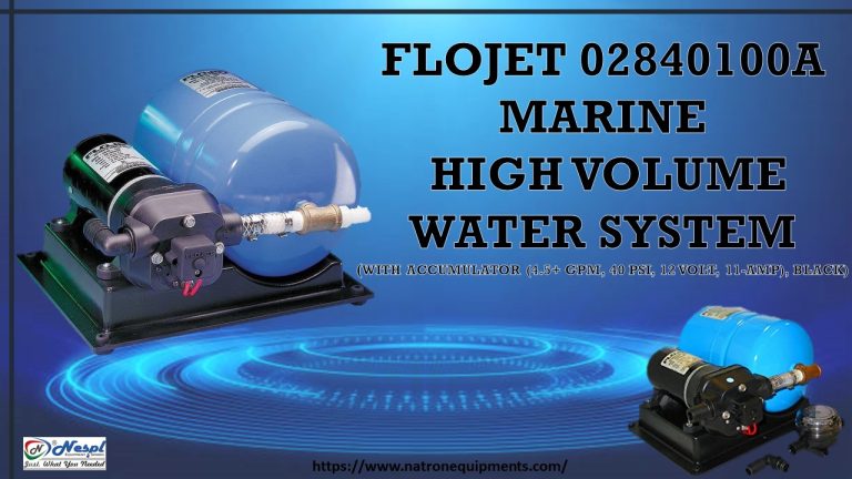 Flojet's 2840 booster pump