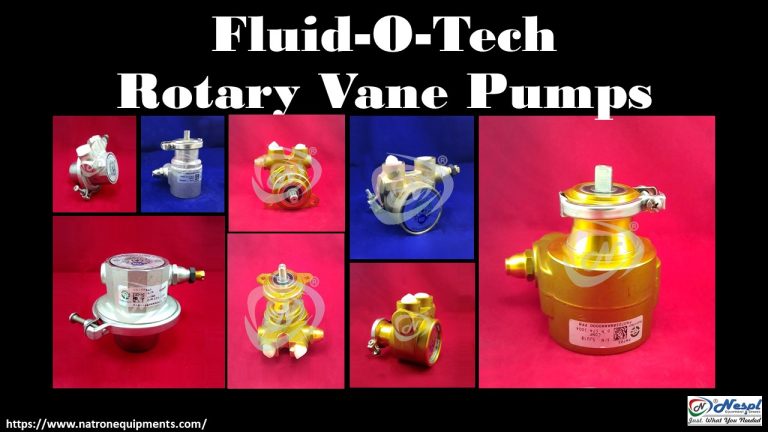 Rotary Vane Pump Fluid O Tech